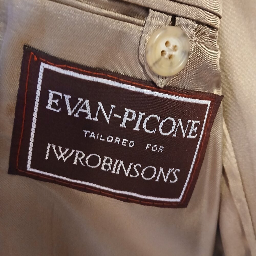 Vintage Evon-Picone Men's Plaid Blazer GUC - Picture 8 of 8